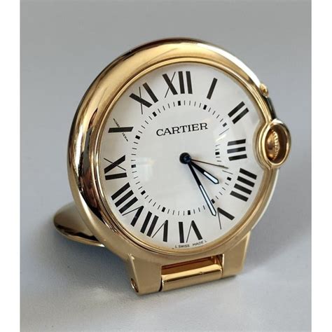 ⚜️ OROLOGIO DA TAVOLO SVEGLIA MUST DE CARTIER 